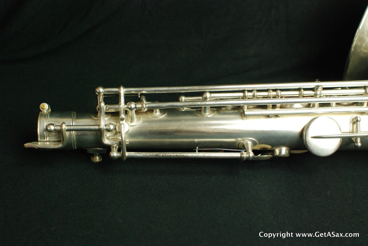 Martin Committee II Tenor Saxophone Rare Silver Plate