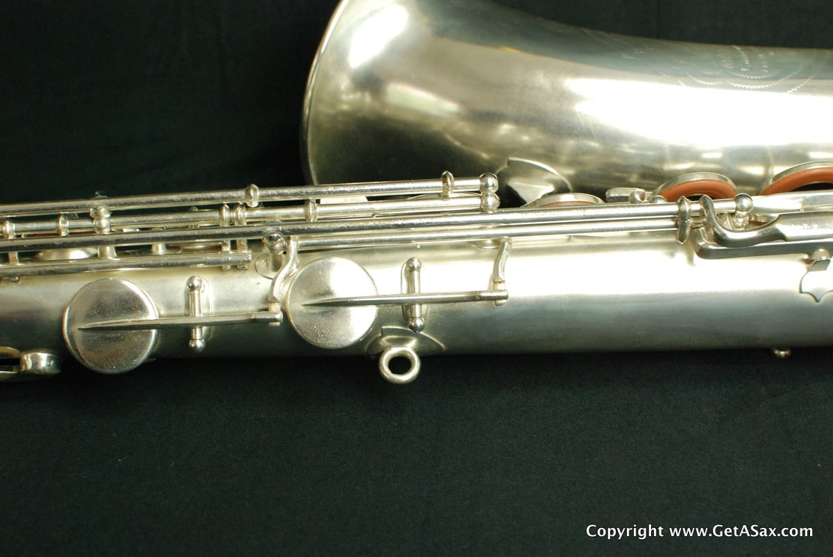 Martin Committee II Tenor Saxophone Rare Silver Plate