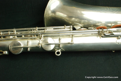 Martin Committee II Tenor Saxophone Rare Silver Plate