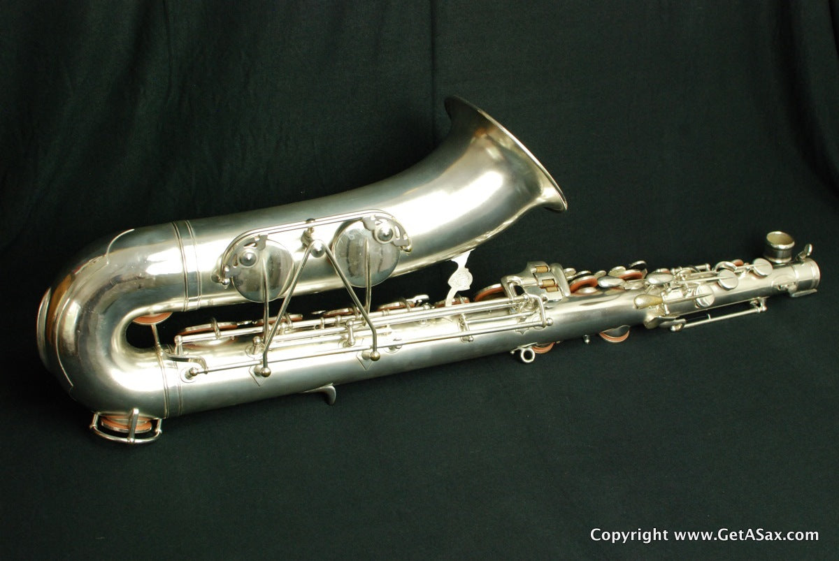Martin Committee II Tenor Saxophone Rare Silver Plate