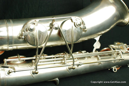 Martin Committee II Tenor Saxophone Rare Silver Plate