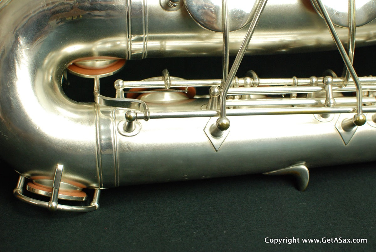 Martin Committee II Tenor Saxophone Rare Silver Plate