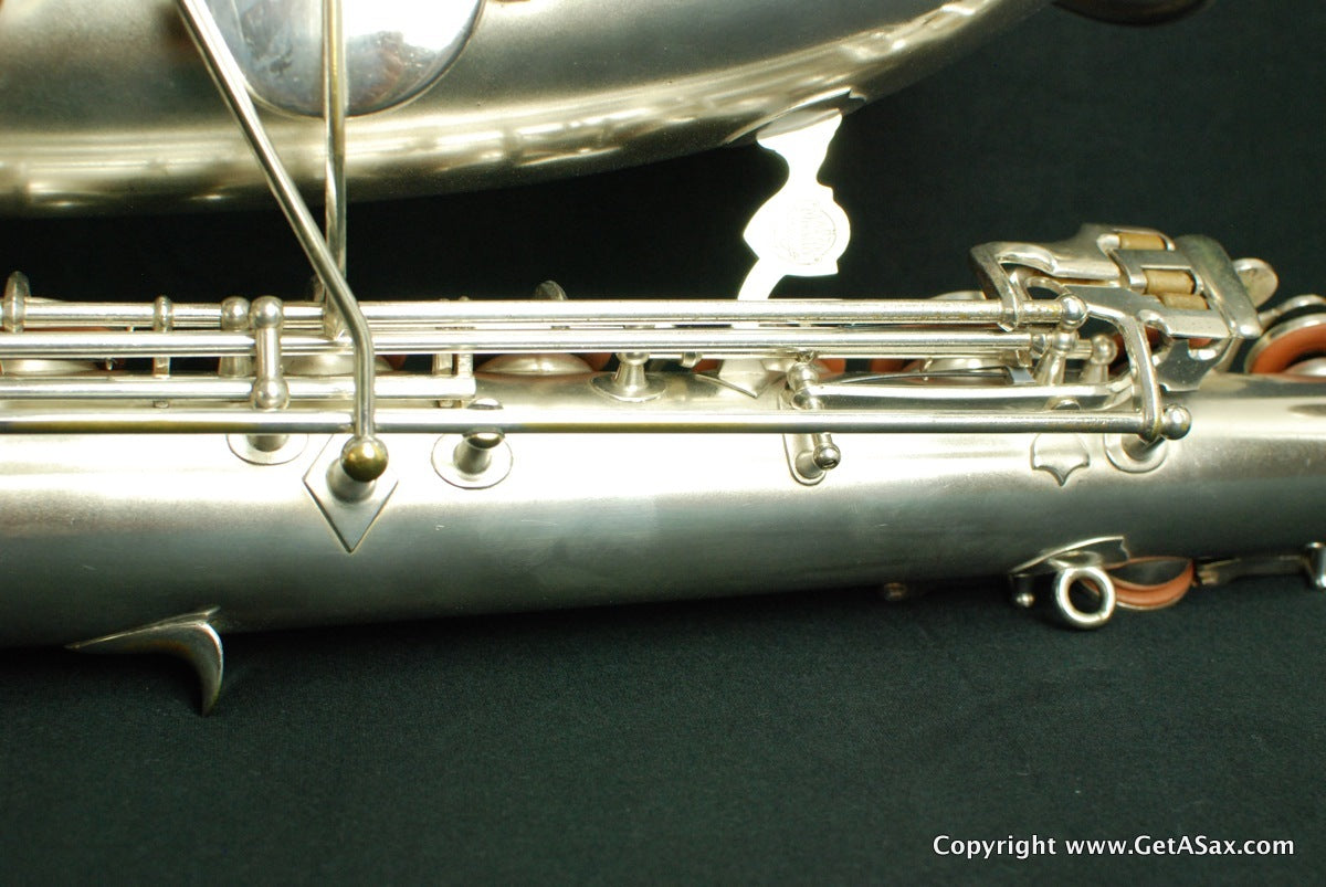 Martin Committee II Tenor Saxophone Rare Silver Plate