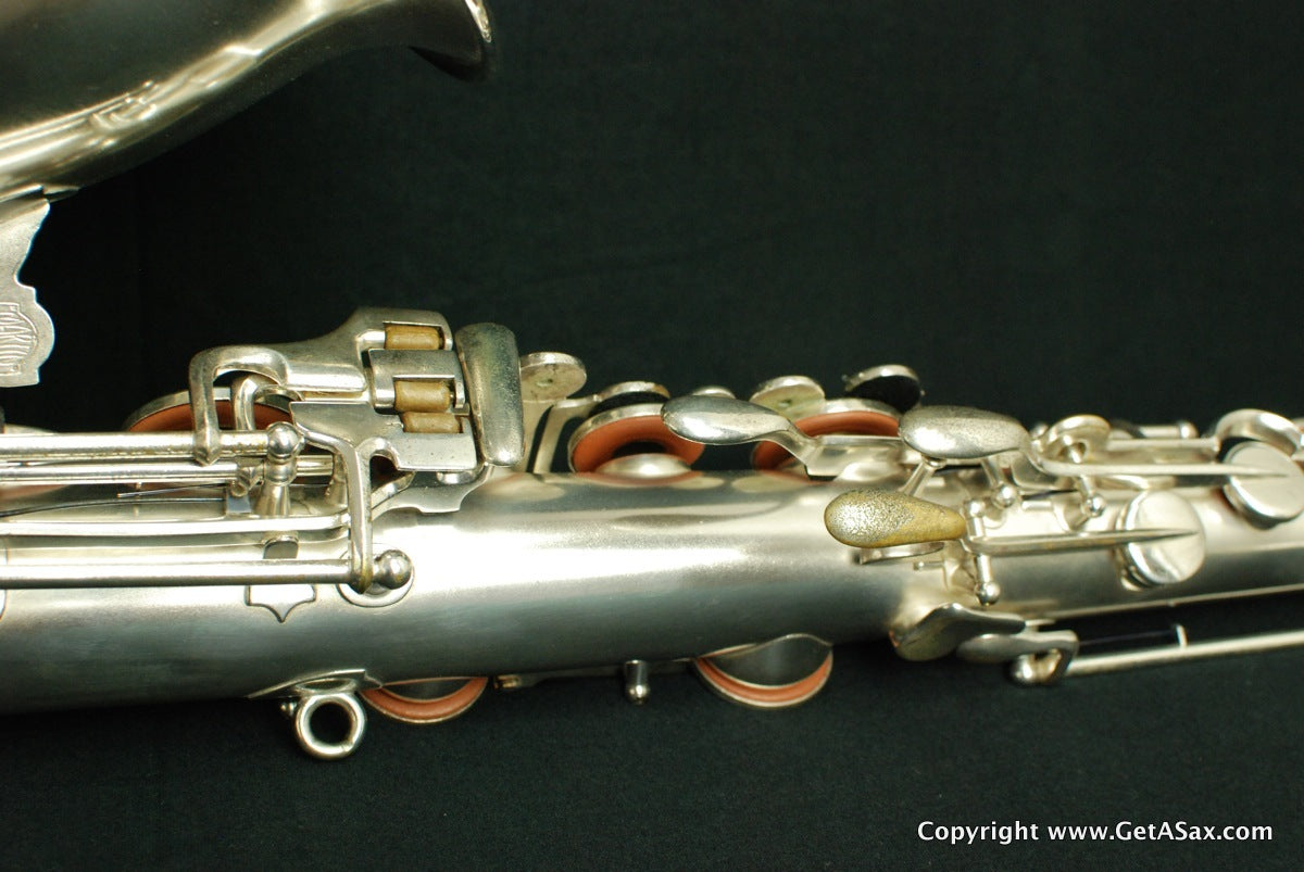 Martin Committee II Tenor Saxophone Rare Silver Plate