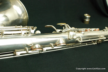 Martin Committee II Tenor Saxophone Rare Silver Plate