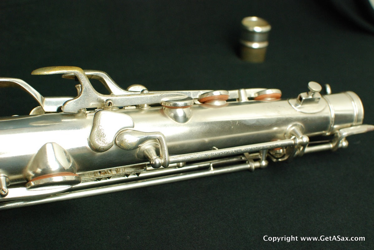 Martin Committee II Tenor Saxophone Rare Silver Plate