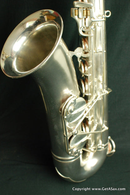 Martin Committee II Tenor Saxophone Rare Silver Plate