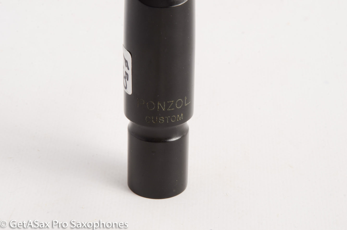 Ponzol M1 Hard Rubber Custom USA Tenor Saxophone Mouthpiece F50