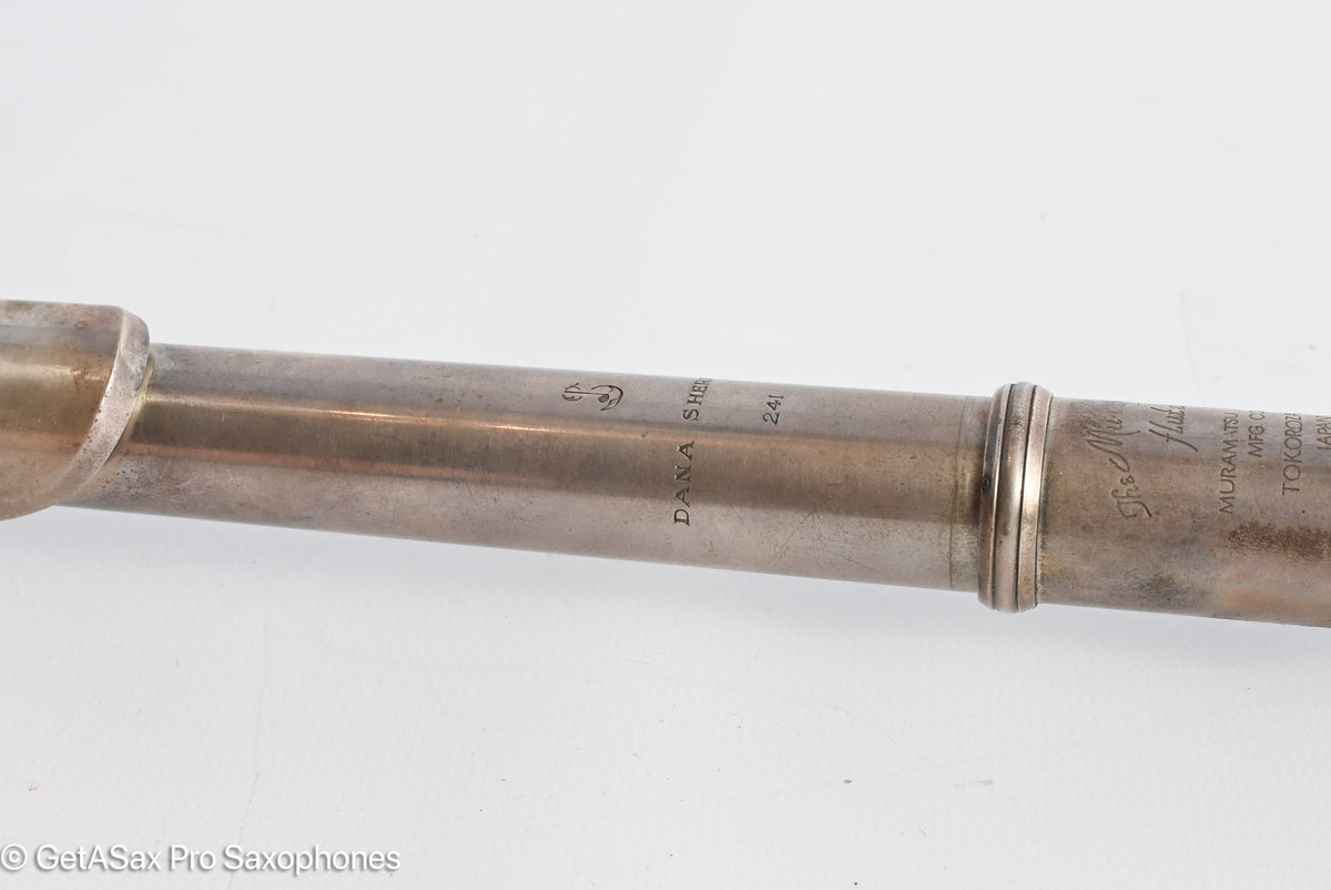 Muramatsu Flute Sheridan Head Joint In-Line G 20024