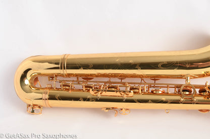 NOVA Woodwinds Lacquered Brass Low A Baritone Saxophone NEW Great Deal!