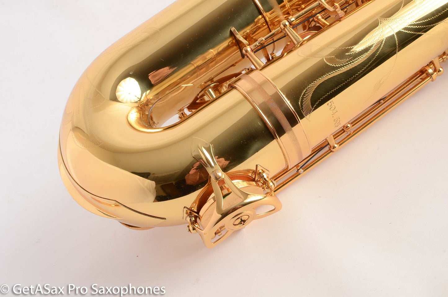 NOVA Woodwinds Lacquered Brass Low A Baritone Saxophone NEW Great Deal!