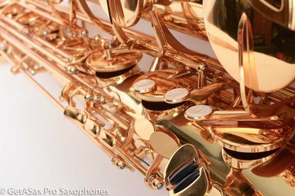 NOVA Woodwinds Lacquered Brass Low A Baritone Saxophone NEW Great Deal!