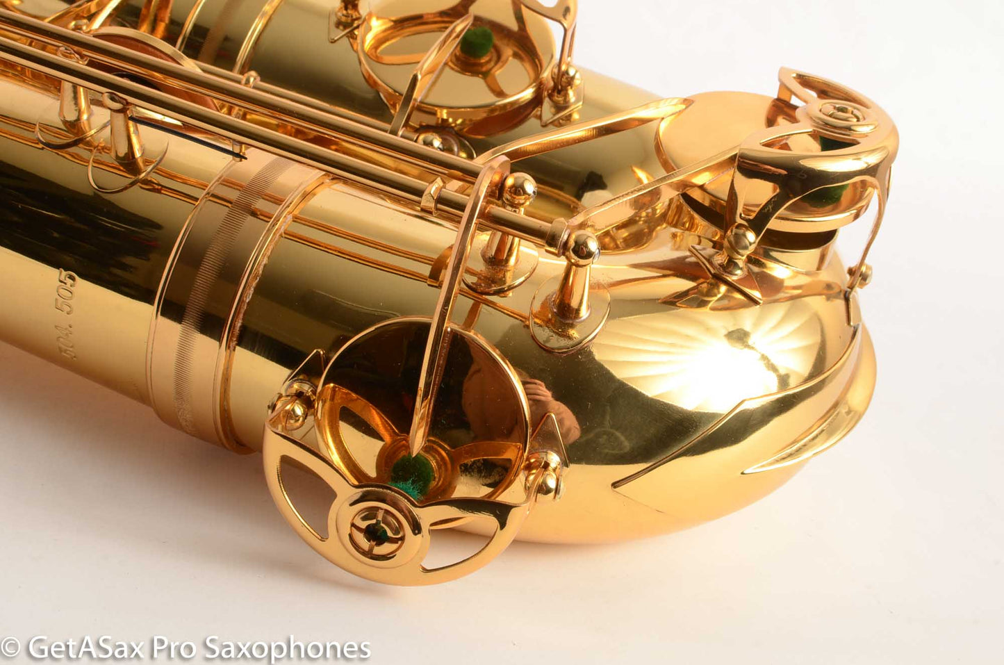 NOVA Woodwinds Lacquered Brass Low A Baritone Saxophone NEW Great Deal!