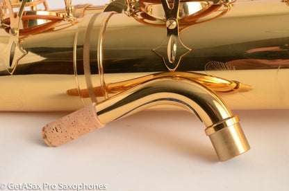 NOVA Woodwinds Lacquered Brass Low A Baritone Saxophone NEW Great Deal!