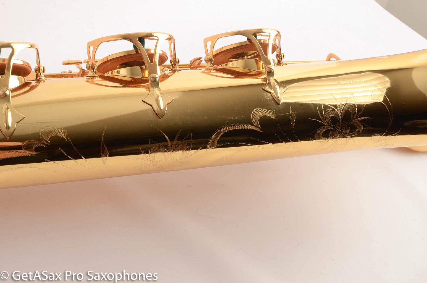 NOVA Woodwinds Lacquered Brass Low A Baritone Saxophone NEW Great Deal!