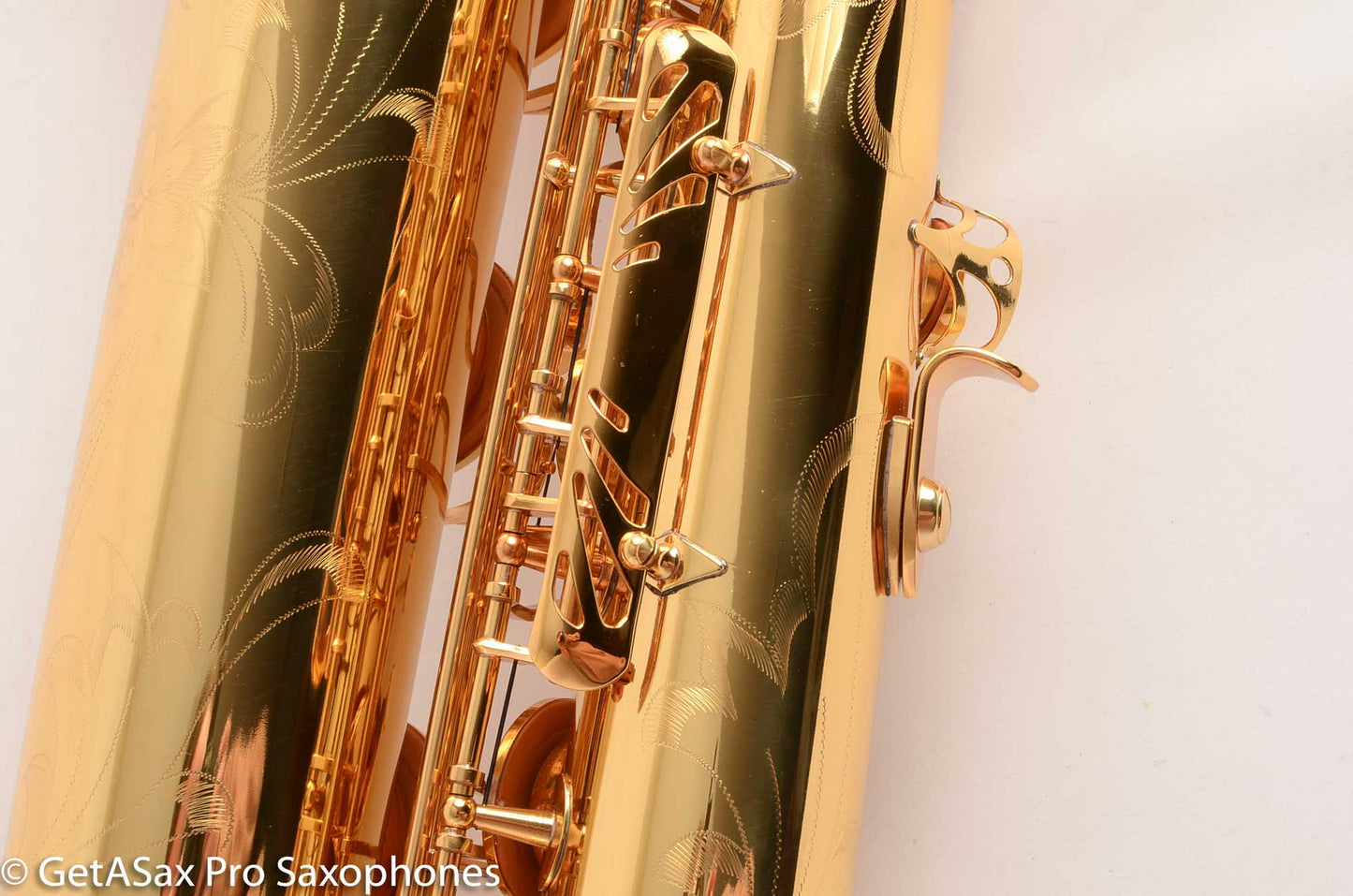 NOVA Woodwinds Lacquered Brass Low A Baritone Saxophone NEW Great Deal!