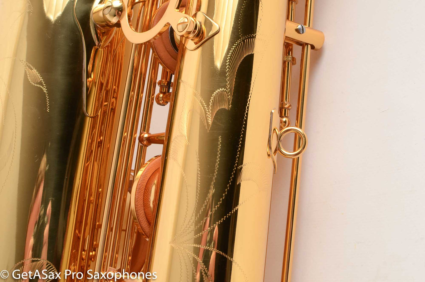 NOVA Woodwinds Lacquered Brass Low A Baritone Saxophone NEW Great Deal!