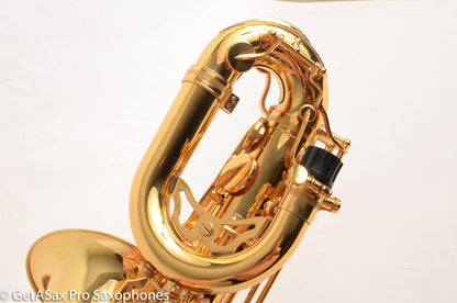 NOVA Woodwinds Lacquered Brass Low A Baritone Saxophone NEW Great Deal!