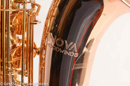 NOVA Woodwinds Bronze Low A Baritone Saxophone Brand New Great Deal