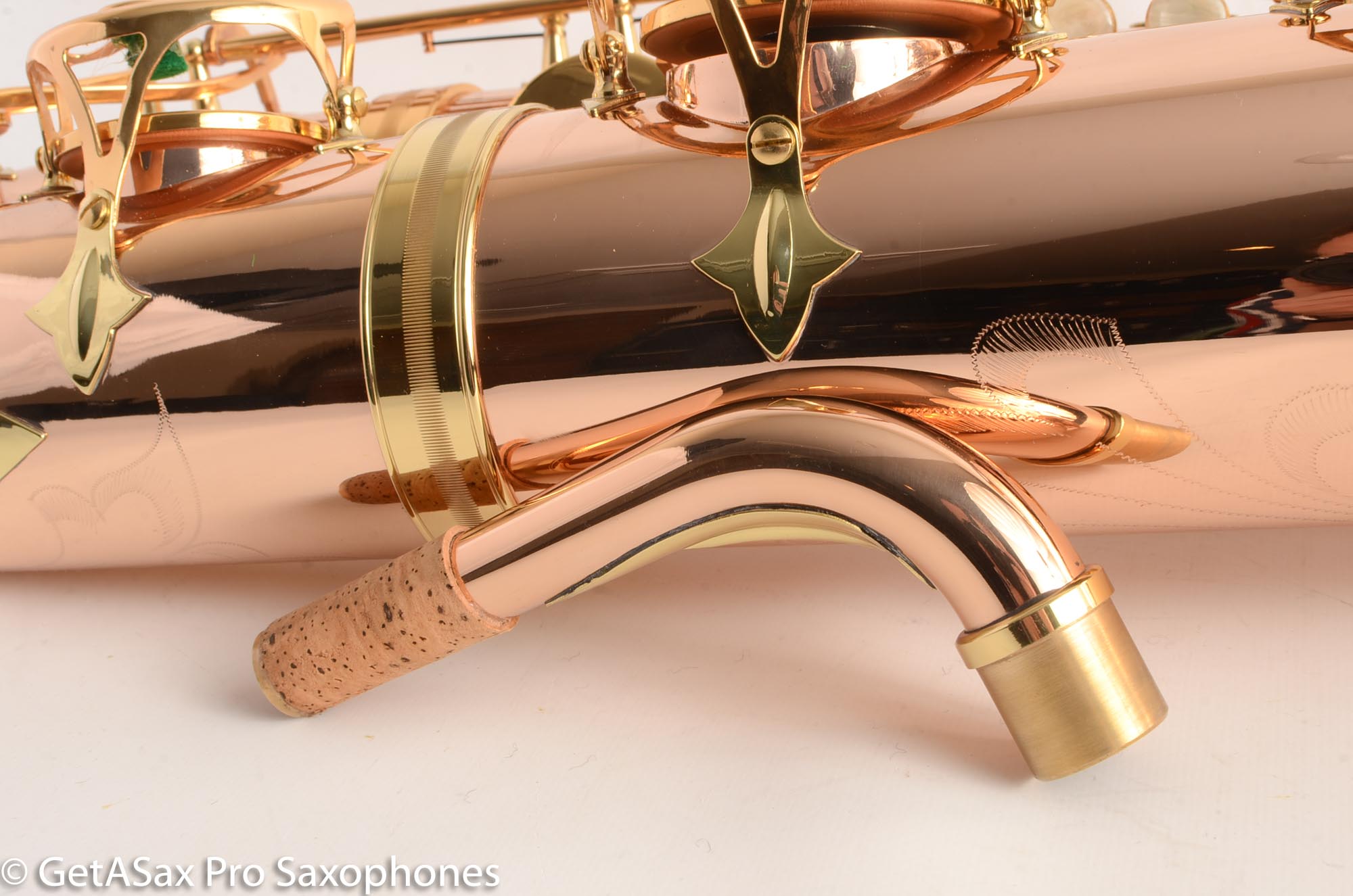 NOVA Woodwinds Bronze Low A Baritone Saxophone Brand New Great