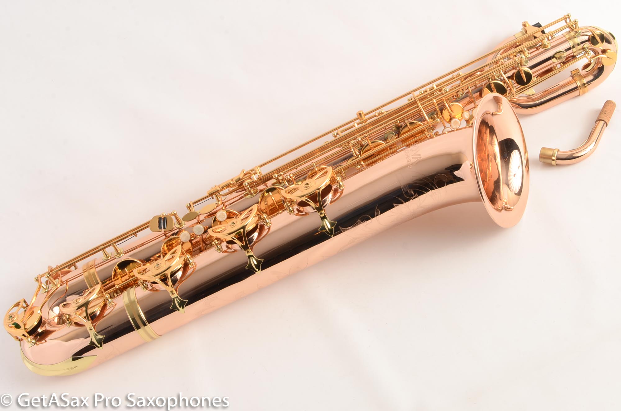 NOVA Woodwinds Bronze Low A Baritone Saxophone Brand New Great