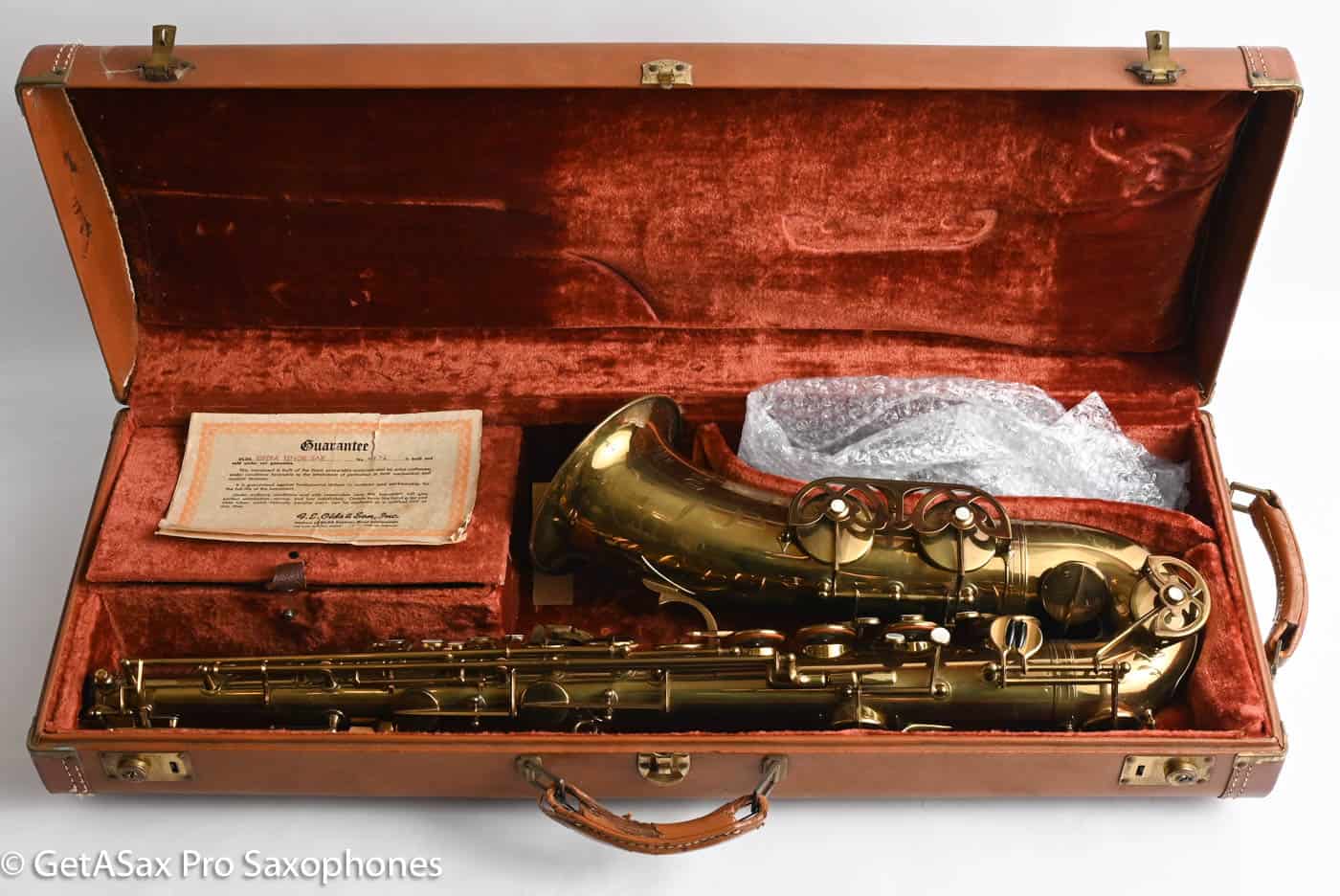 Olds Opera Buffet Dynaction Tenor Near Mint