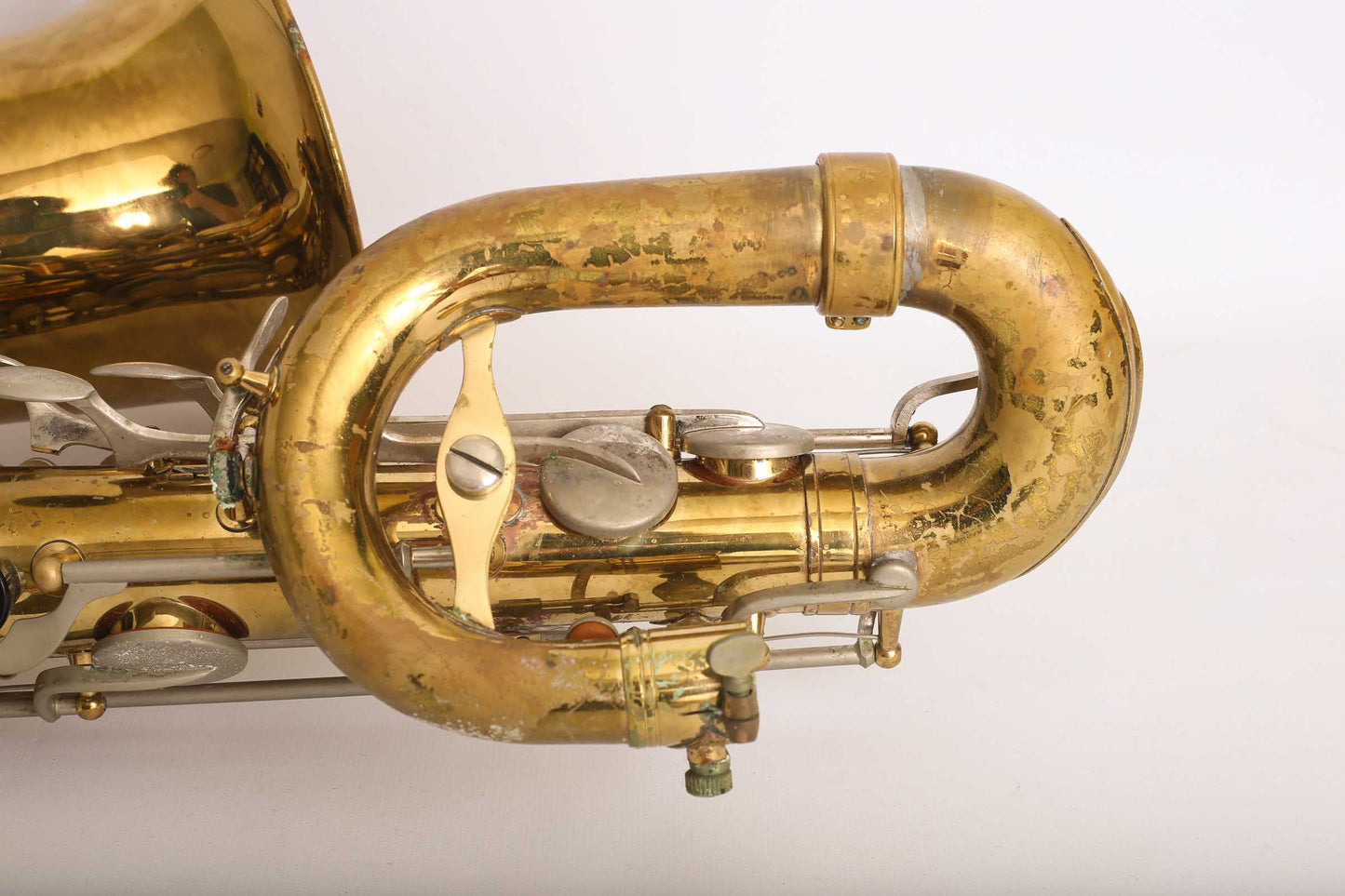 Olds Baritone Early Taiwanese Stencil? Low A Fair Condition Cheap