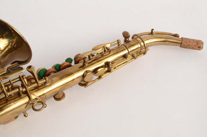 Oscar Adler Curved Soprano Saxophone – Crazy Right Hand Bell Keys! 992