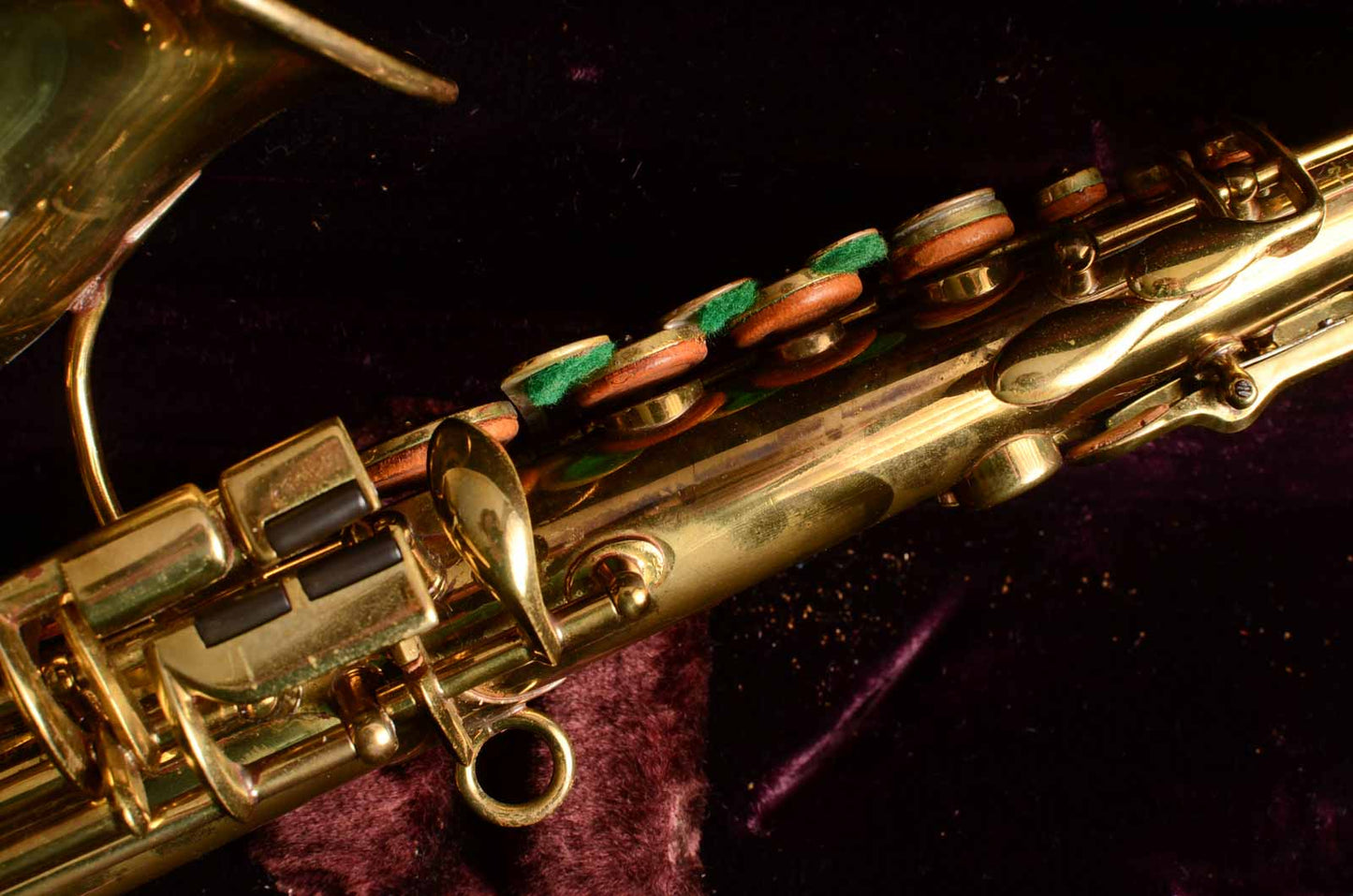 Oscar Adler Curved Soprano Saxophone – Crazy Right Hand Bell Keys! 992