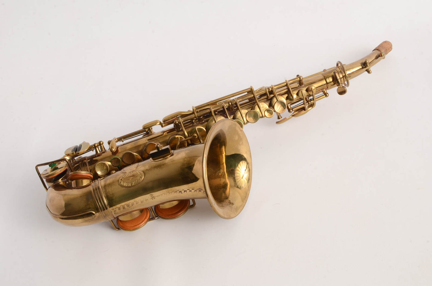 Oscar Adler Curved Soprano Saxophone – Crazy Right Hand Bell Keys! 992