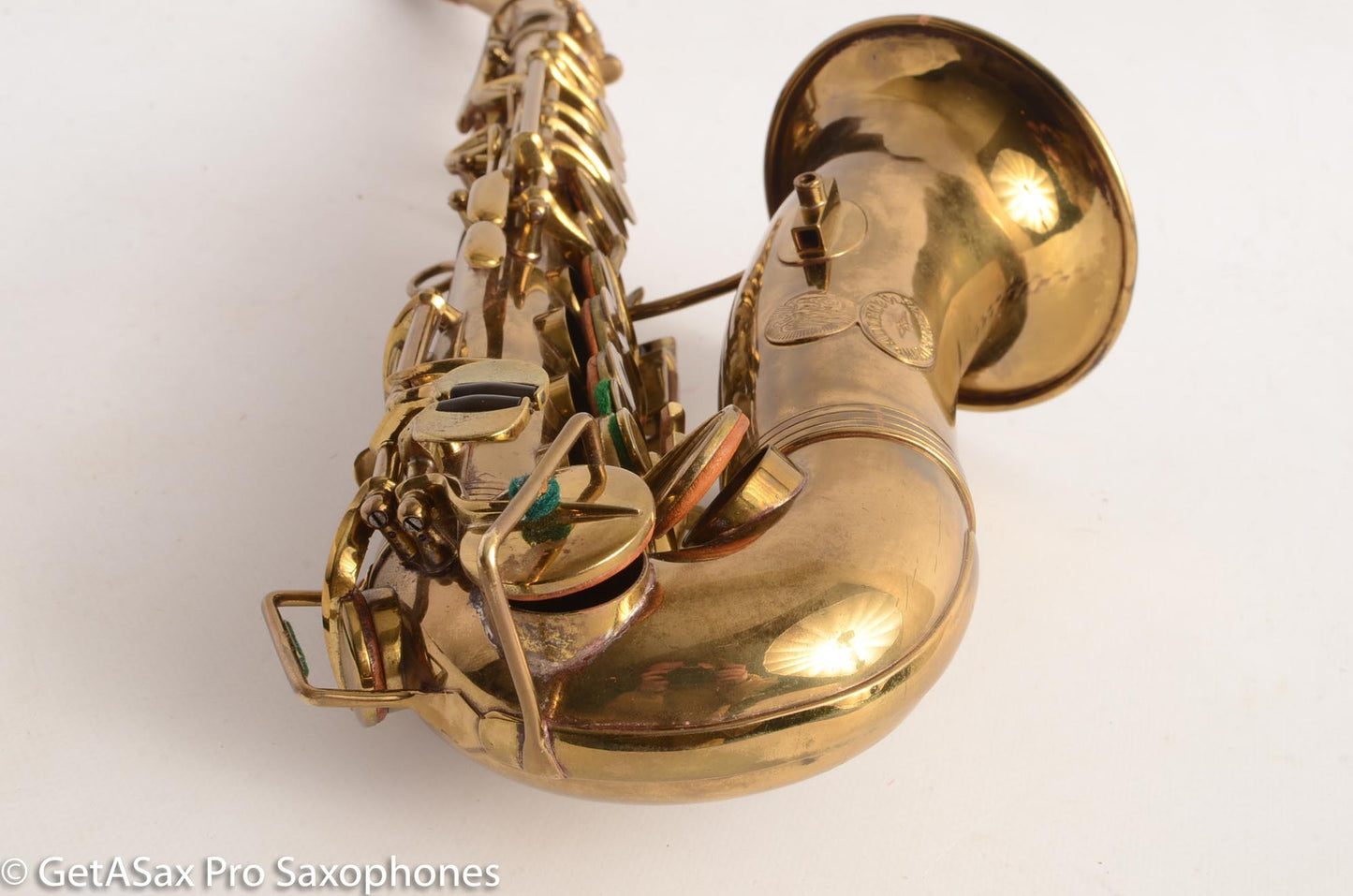 Oscar Adler Curved Soprano Saxophone – Crazy Right Hand Bell Keys! 992