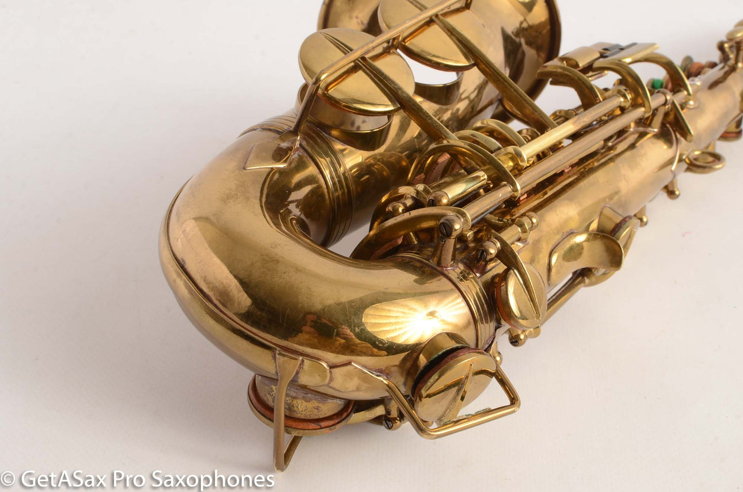 Oscar Adler Curved Soprano Saxophone – Crazy Right Hand Bell Keys! 992