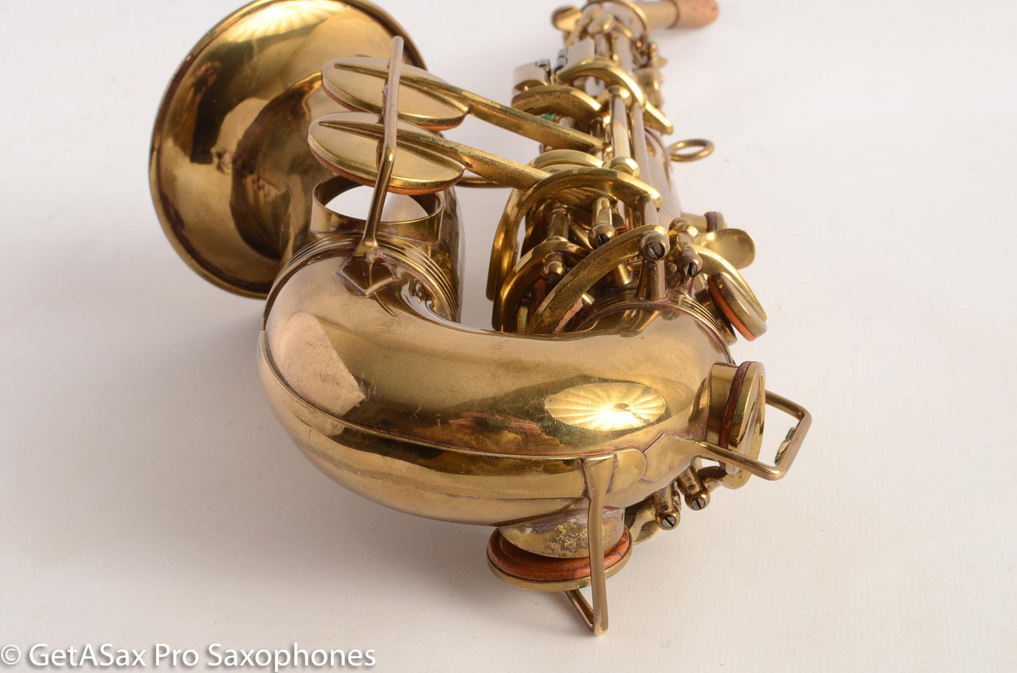 Oscar Adler Curved Soprano Saxophone – Crazy Right Hand Bell Keys! 992