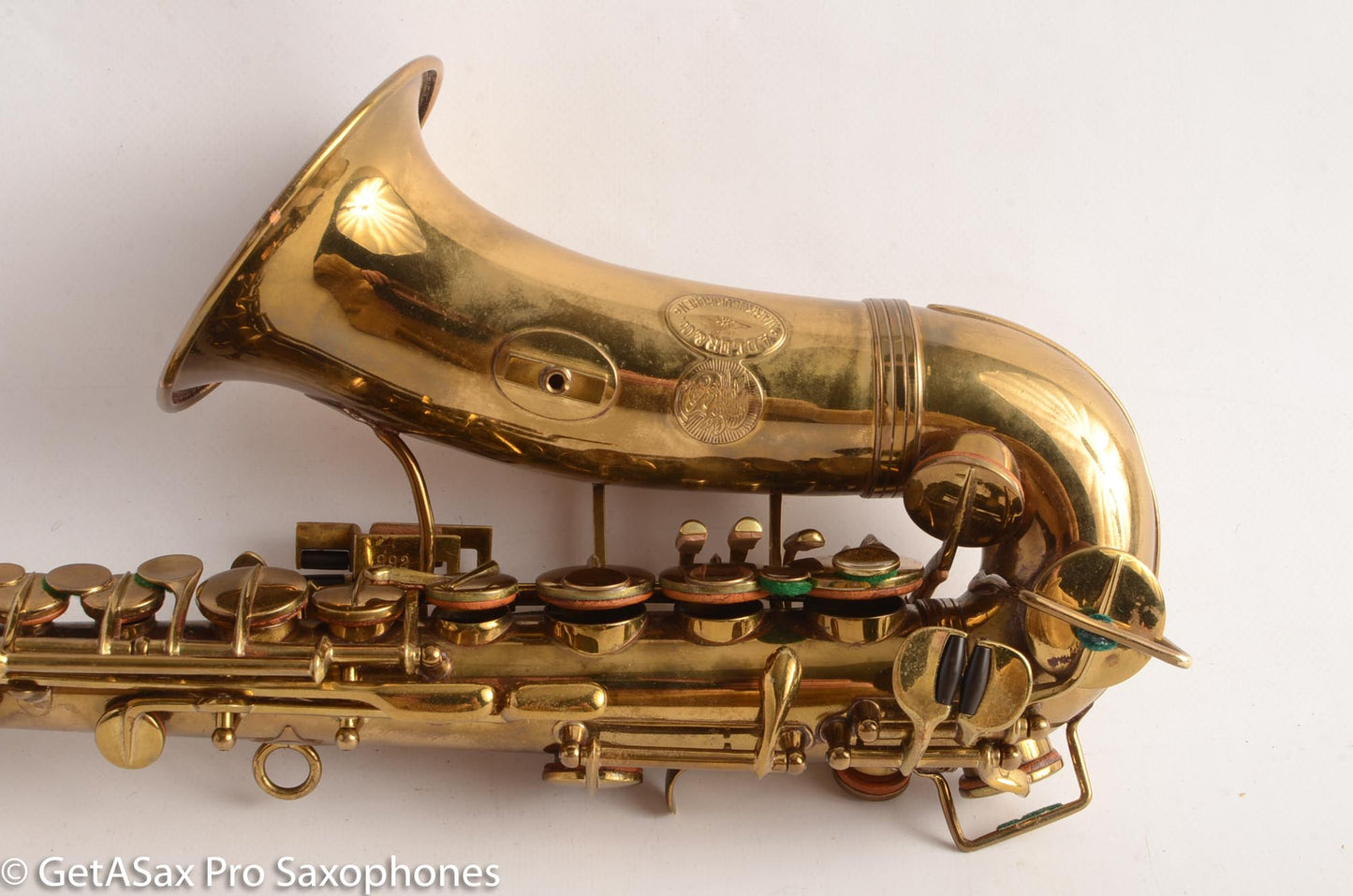 Oscar Adler Curved Soprano Saxophone – Crazy Right Hand Bell Keys! 992