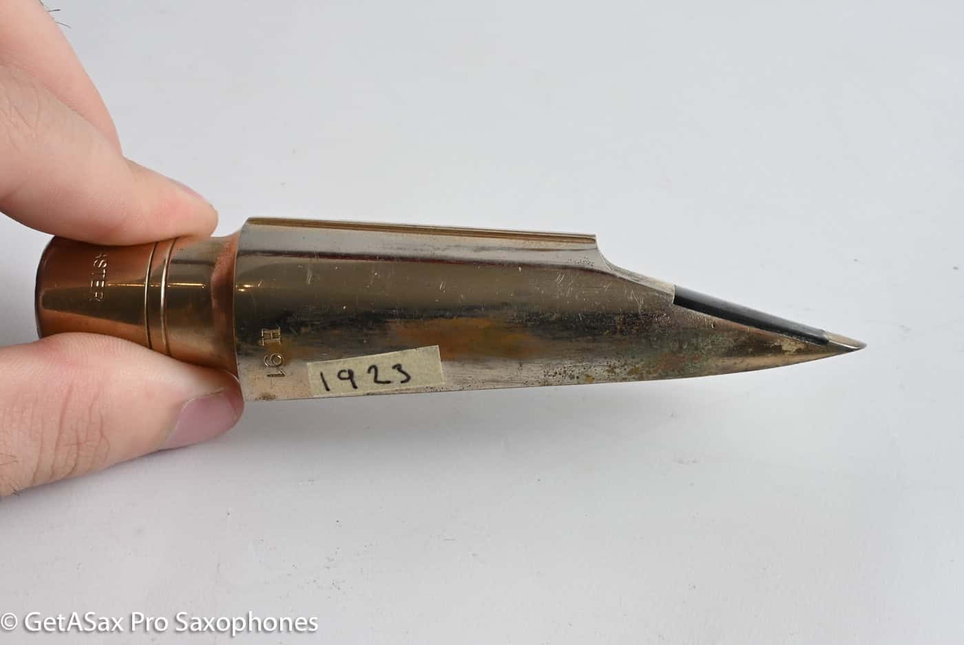 Otto Link Florida Double Ring Baritone Mouthpiece Refaced to 8 Tip .125 Rare!