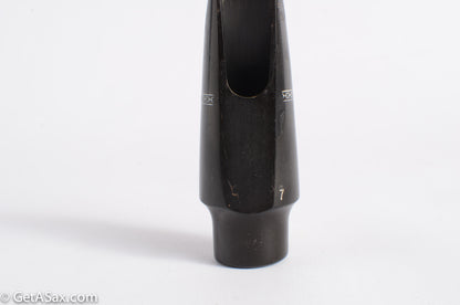 Otto Link Late Florida / Early Babbitt Alto Tone Edge Hard Rubber 7 MPC235