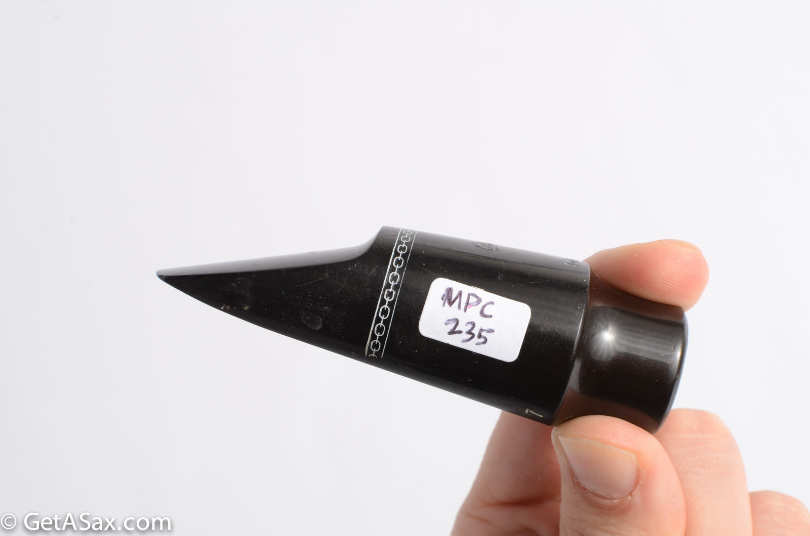 Otto Link Late Florida / Early Babbitt Alto Tone Edge Hard Rubber