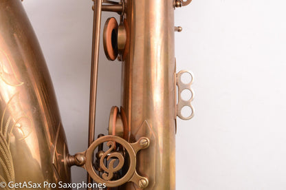 P. Mauriat PMB-302 Low Bb Baritone Unlacquered Excellent Condition 1050119