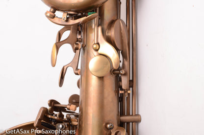 P. Mauriat PMB-302 Low Bb Baritone Unlacquered Excellent Condition 1050119