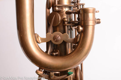 P. Mauriat PMB-302 Low Bb Baritone Unlacquered Excellent Condition 1050119