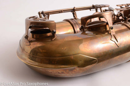 P. Mauriat PMB-302 Low Bb Baritone Unlacquered Excellent Condition 1050119