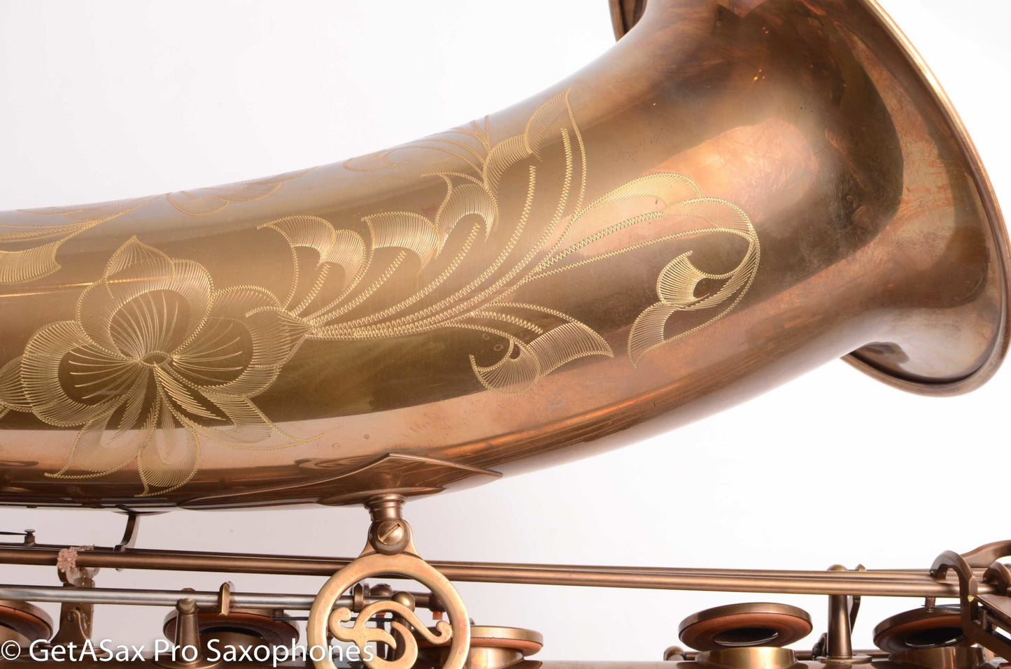 P. Mauriat PMB-302 Low Bb Baritone Unlacquered Excellent Condition 1050119