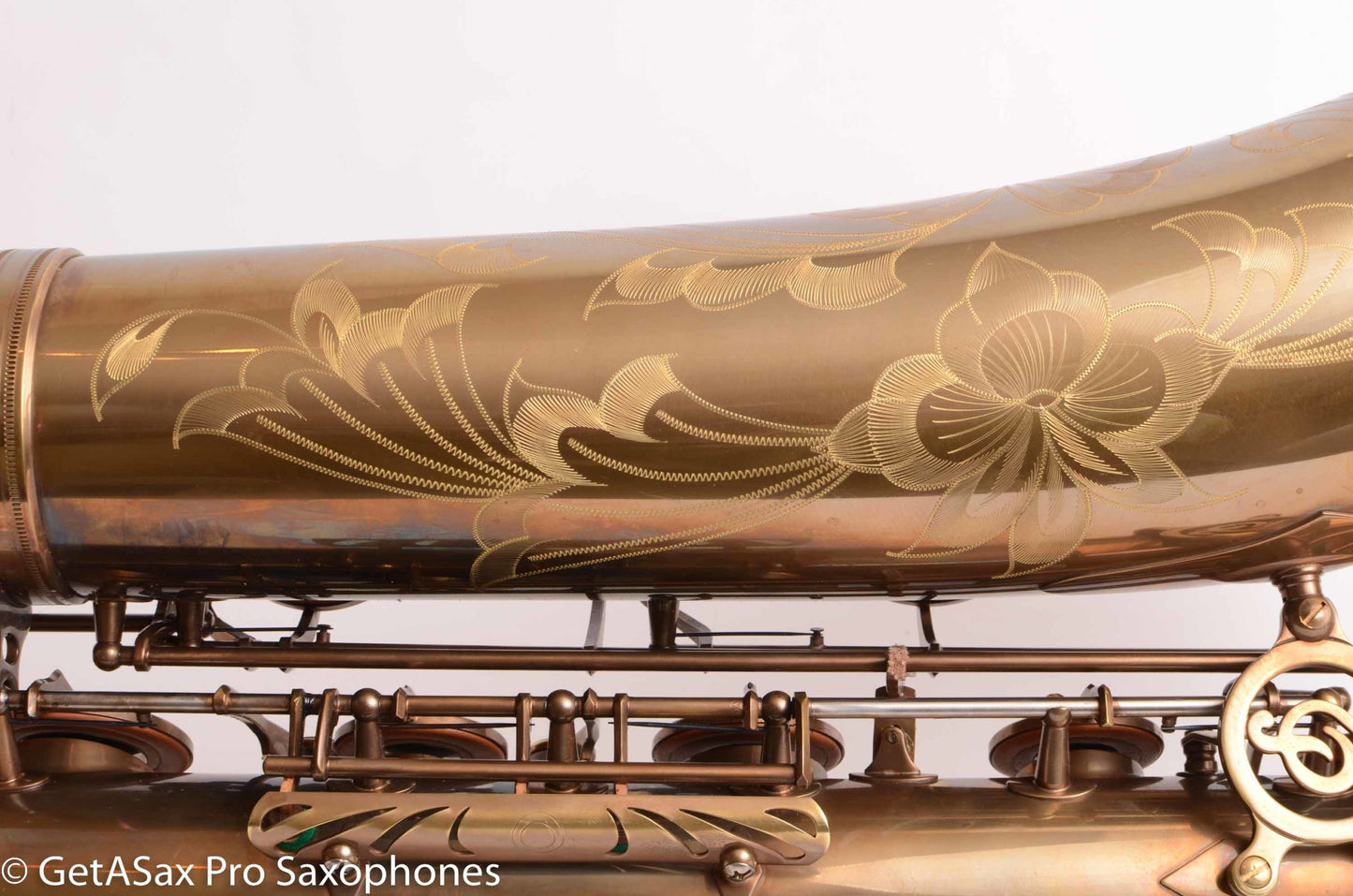 P. Mauriat PMB-302 Low Bb Baritone Unlacquered Excellent Condition 1050119
