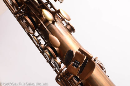 P. Mauriat PMB-302 Low Bb Baritone Unlacquered Excellent Condition 1050119