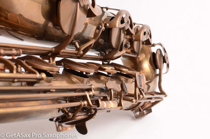 P. Mauriat PMB-302 Low Bb Baritone Unlacquered Excellent Condition 1050119