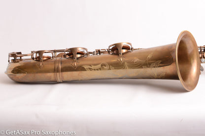 P. Mauriat PMB-302 Low Bb Baritone Unlacquered Excellent Condition 1050119