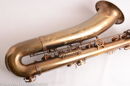 P. Mauriat PMB-302 Low Bb Baritone Unlacquered Excellent Condition 1050119
