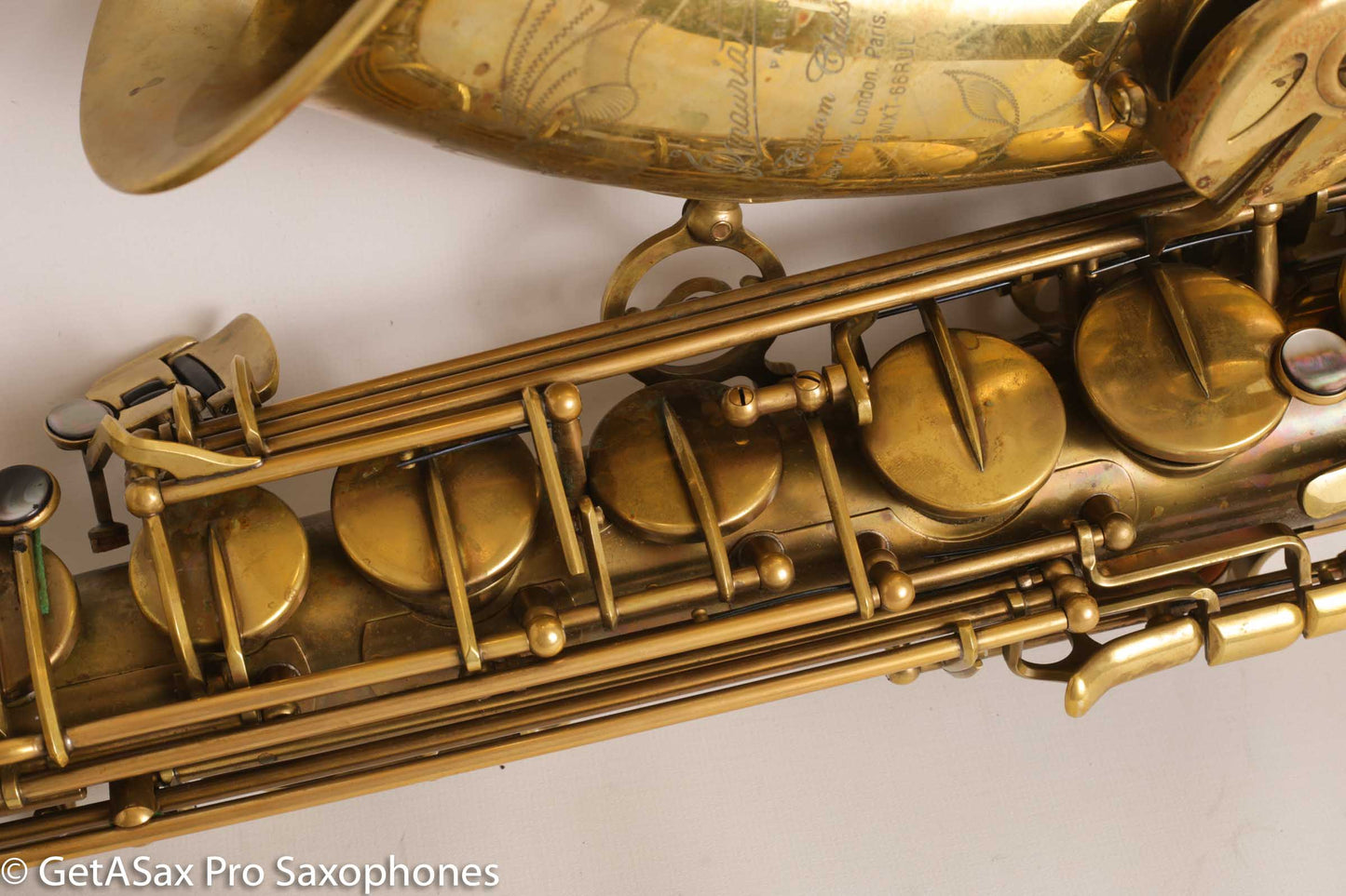 P Mauriat Unlacquered Tenor Saxophone PMXT 66R-UL