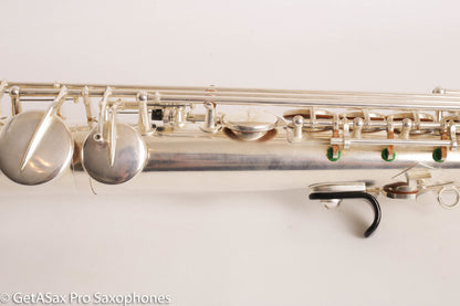 Rampone R1 Jazz Semi Curved Saxello Soprano Mint Silver Plate