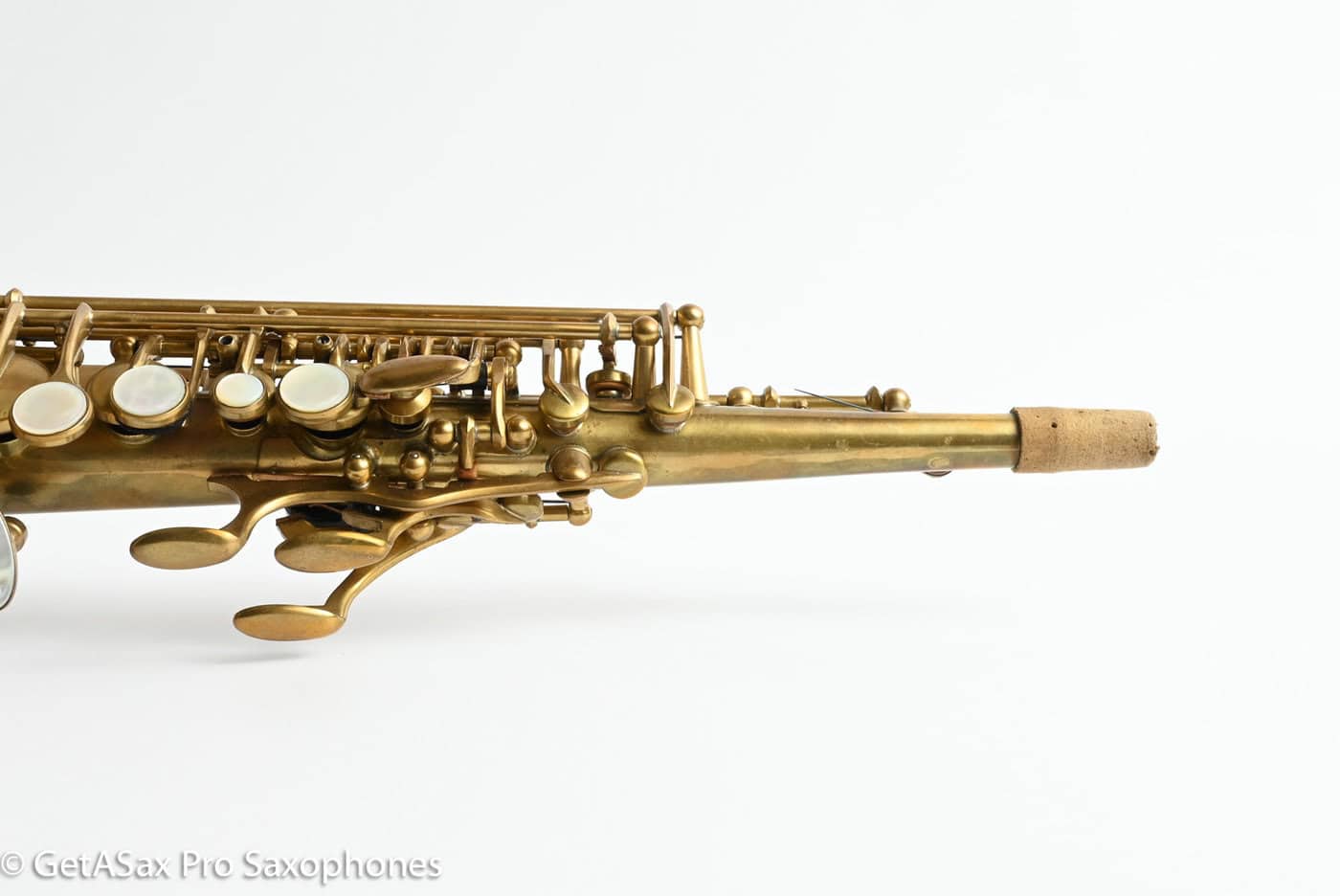 Rampone and Cazzani R1 Jazz Soprano Bare Brass Pro Soprano Excellent Condition 2025